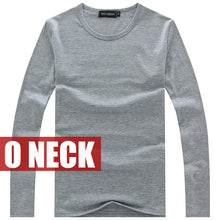 Load image into Gallery viewer, high-elastic cotton t-shirts men&#39;s long sleeve
