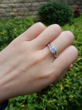 Load image into Gallery viewer, Rose Gold Solitaire Rhinestones