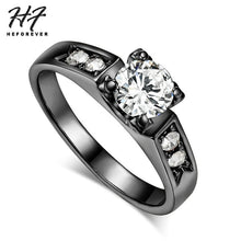 Load image into Gallery viewer, Rose Gold Solitaire Rhinestones