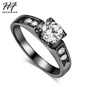 Rose Gold Solitaire Rhinestones