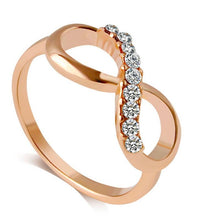 Load image into Gallery viewer, Gold Infinity Ring