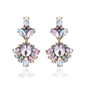Vintage Rhinestone Earrings For Women