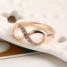 Load image into Gallery viewer, Gold Infinity Ring