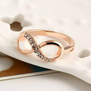 Gold Infinity Ring