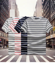 Load image into Gallery viewer, Men&#39;s T Shirt Casual Patchwork Short Sleeve