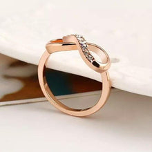 Load image into Gallery viewer, Gold Infinity Ring