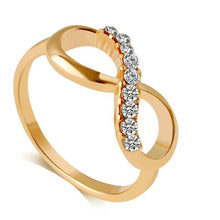 Load image into Gallery viewer, Gold Infinity Ring