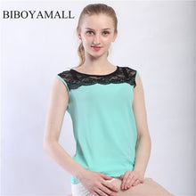 Load image into Gallery viewer, Lace Chiffon Blouse Pink/Red